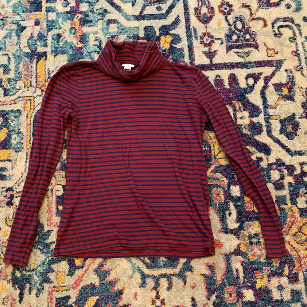 JCrew Factory tissue turtleneck